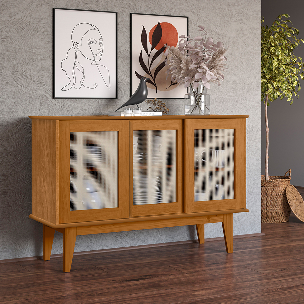 Buffet Detroit com Tela 3 PT Nature
