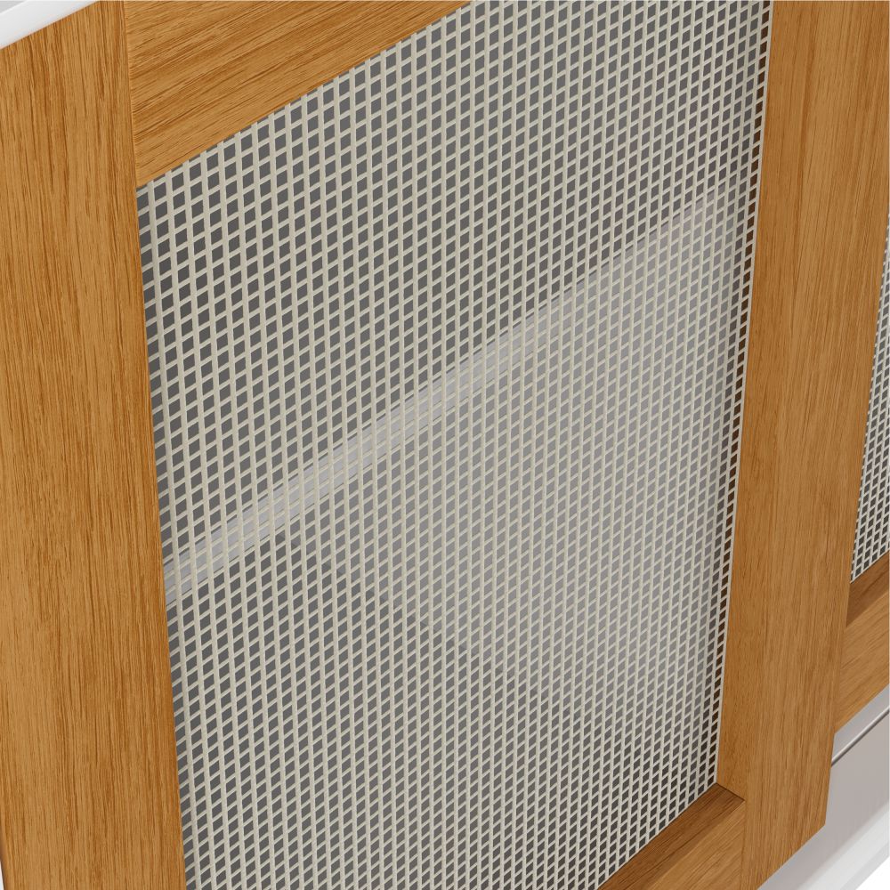 Buffet Eibar com 4 Portas Branco Nature