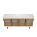 Buffet Eibar com 4 Portas Branco Nature