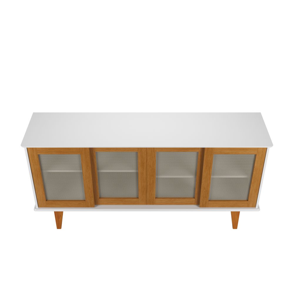 Buffet Eibar com 4 Portas Branco Nature