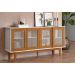 Buffet Eibar com 4 Portas Branco Nature