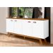 Buffet Racing 4 Portas Branco Nature
