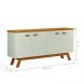 Buffet Racing 4 Portas Off White Nature