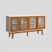 Buffet Sevilha 4 Portas Branco Nature