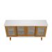 Buffet Sevilha 4 Portas Branco Nature