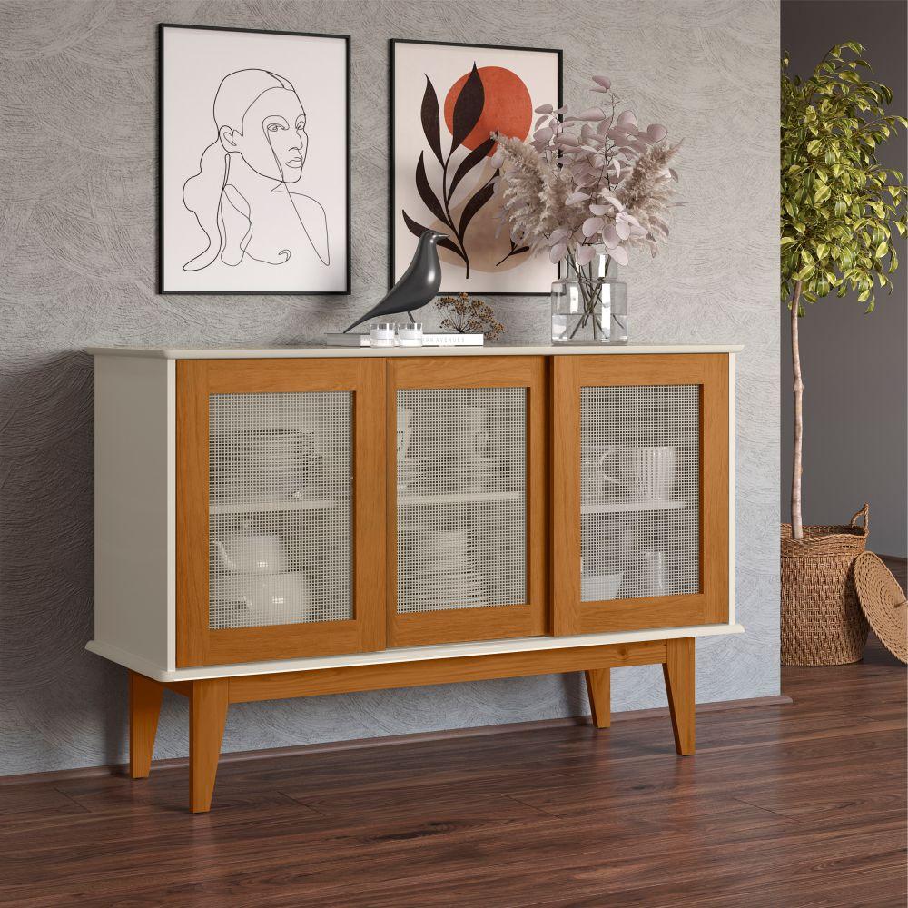 Buffet Sporting 3 Portas Off White Nature