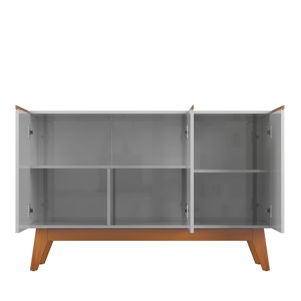 Buffet Valencia com 3 Portas Branco
