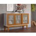 Buffet Valencia com 3 Portas Branco Nature