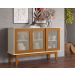 Buffet Valencia com 3 Portas Off White Nature