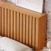 Cabeceira Casal Detroit Ripado 144 cm Nature Tebar
