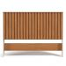 Cabeceira Casal Detroit Ripado 144 cm Off White Nature Tebar
