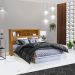 Cabeceira Casal Havana 156 cm Nature Tebar