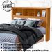 Cabeceira Para Box Casal 140cm Com Nichos 131 Nature Tebar