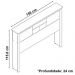 Cabeceira Para Box Casal 140cm Com Nichos 131 Nature Tebar