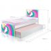 Cama Arco Íris Unicórnio com Auxiliar
