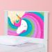 Cama Arco Íris Unicórnio com Auxiliar e Colchões