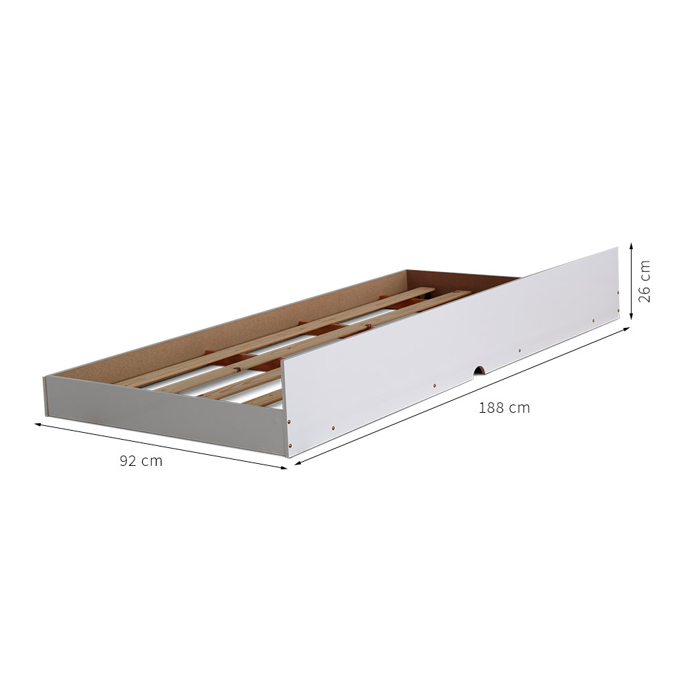 Cama Auxiliar Barcelona Branca