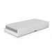 Cama Bibox Solteiro Barcelona Branco Com Colchões