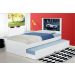 Cama Bibox Solteiro Carro Branco Potente