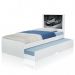 Cama Bibox Solteiro Carro Sport Chumbo