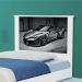 Cama Bibox Solteiro Carro Sport Chumbo