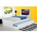 Cama Bibox Solteiro Carro Sport Vermelho