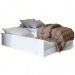 Cama Bibox Solteiro Matrix Branco Com 02 Colchões Tebarrot