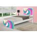 Cama Juvenil Barcelona Unicórnio Arco Íris