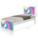 Cama Juvenil Barcelona Unicórnio Arco Íris