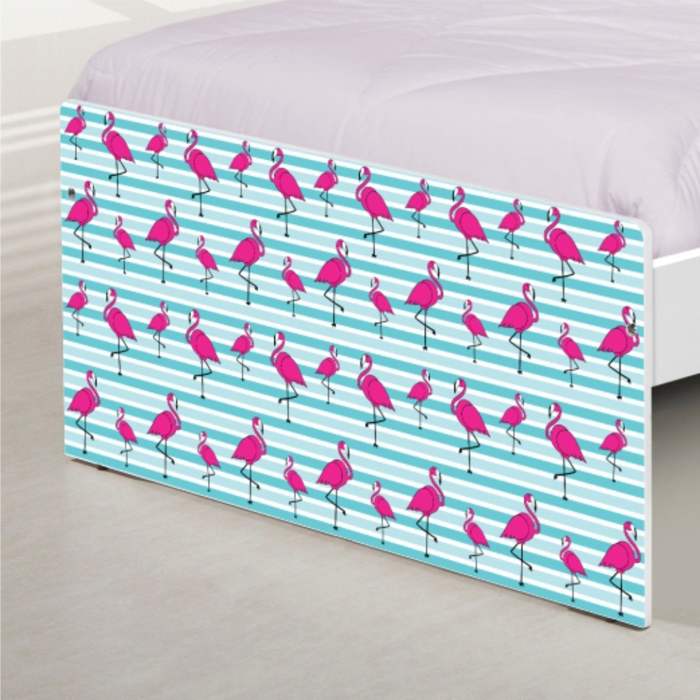 Cama Juvenil Flamingo com Colchão