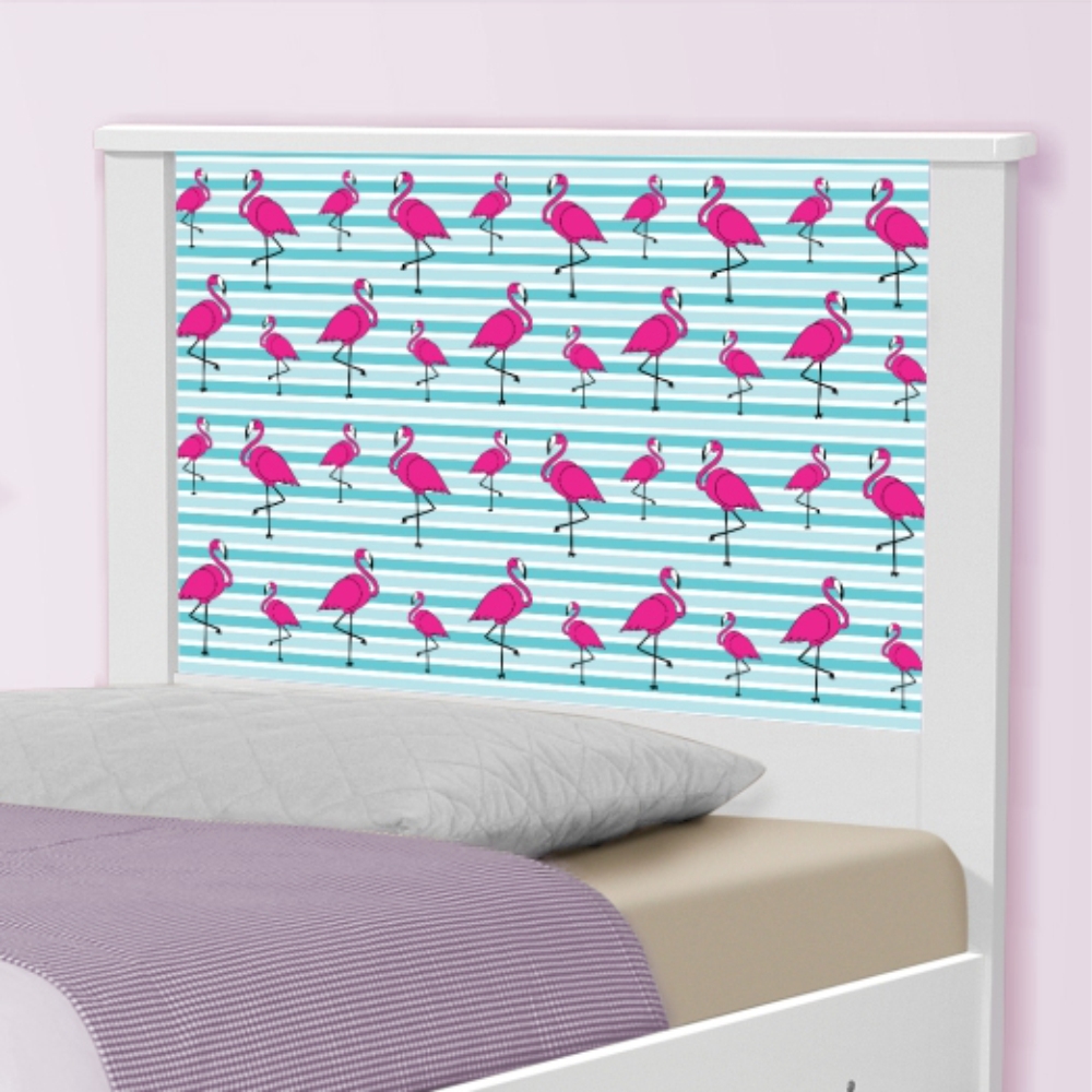Cama Juvenil Flamingo com Colchão