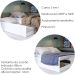 Cama Multifuncional Matrix 3 em 1 Branco Tebar