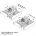 Cama Multifuncional Matrix 3 em 1 Nature Tebar
