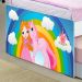 Cama Princesa e Unicórnio com Auxiliar e Colchões