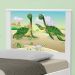 Cama Solteiro Adesivada Casal Dinossauros com Colchão