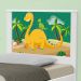 Cama Solteiro Adesivada Dinossauro com Colchão