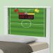 Cama Solteiro Adesivada Futebol Gramado com Colchão