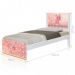 Cama Solteiro Adesivada Pig com Colchão