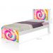 Cama Solteiro Adesivada Tie Dye com Colchão