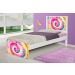 Cama Solteiro Adesivada Tie Dye com Colchão