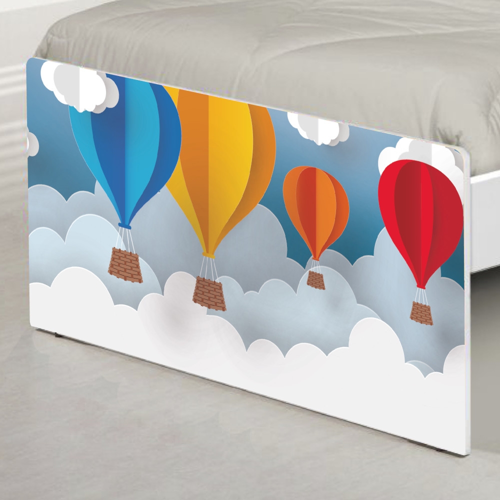 Cama Solteiro Balão com Colchão