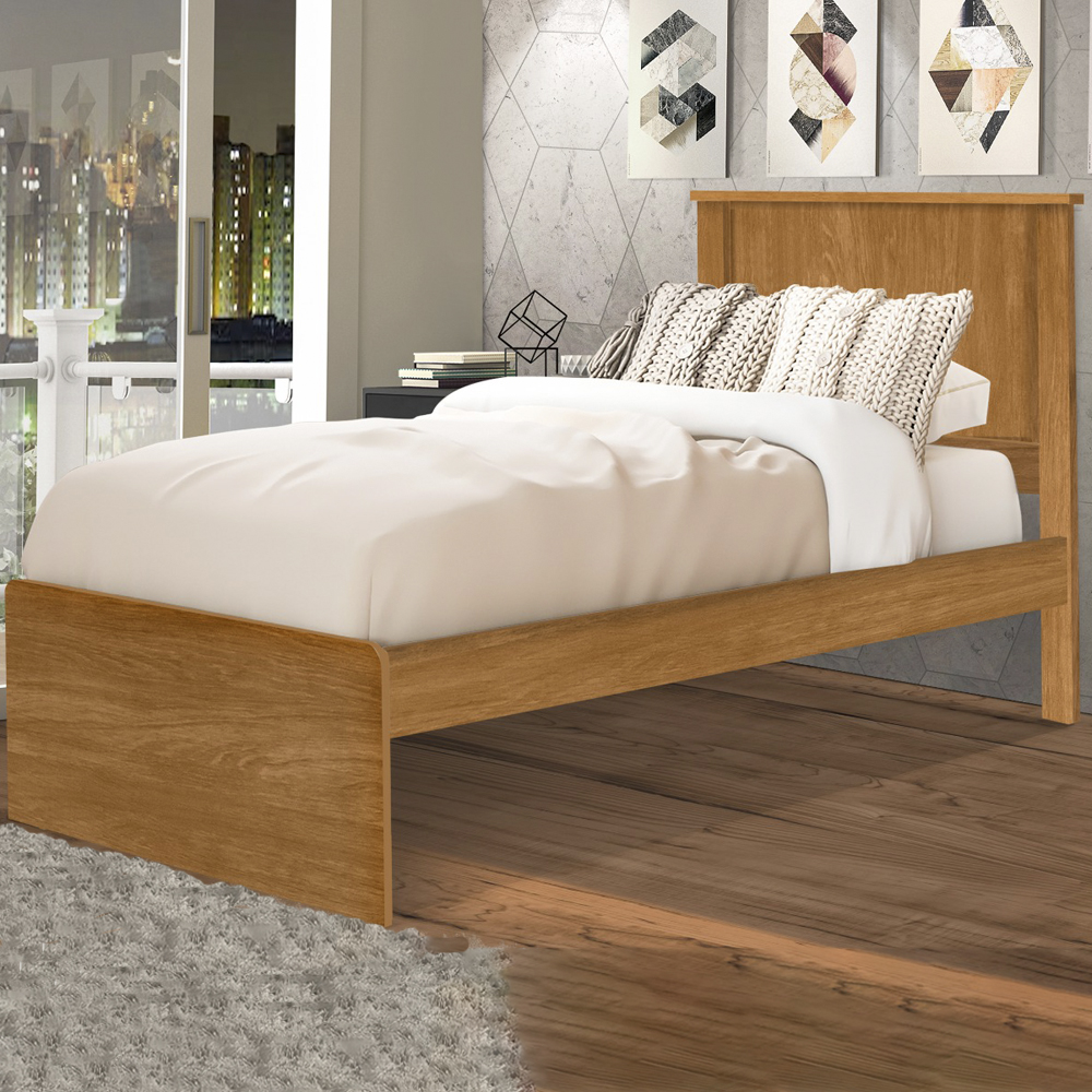 Cama Solteiro Barcelona Nature Tebar