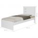 Cama Solteiro Branca