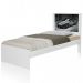 Cama Solteiro Carro Sport Chumbo com Colchão