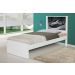 Cama Solteiro Carro Sport Chumbo com Colchão
