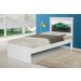 Cama Solteiro Carro Sport Verde com Colchão