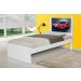 Cama Solteiro Carro Sport Vermelho com Colchão