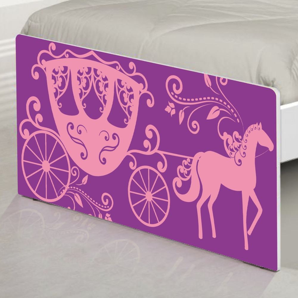Cama Solteiro Carruagem Princesa com Colchão