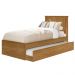 Cama Solteiro Com Auxiliar Barcelona Nature Tebar
