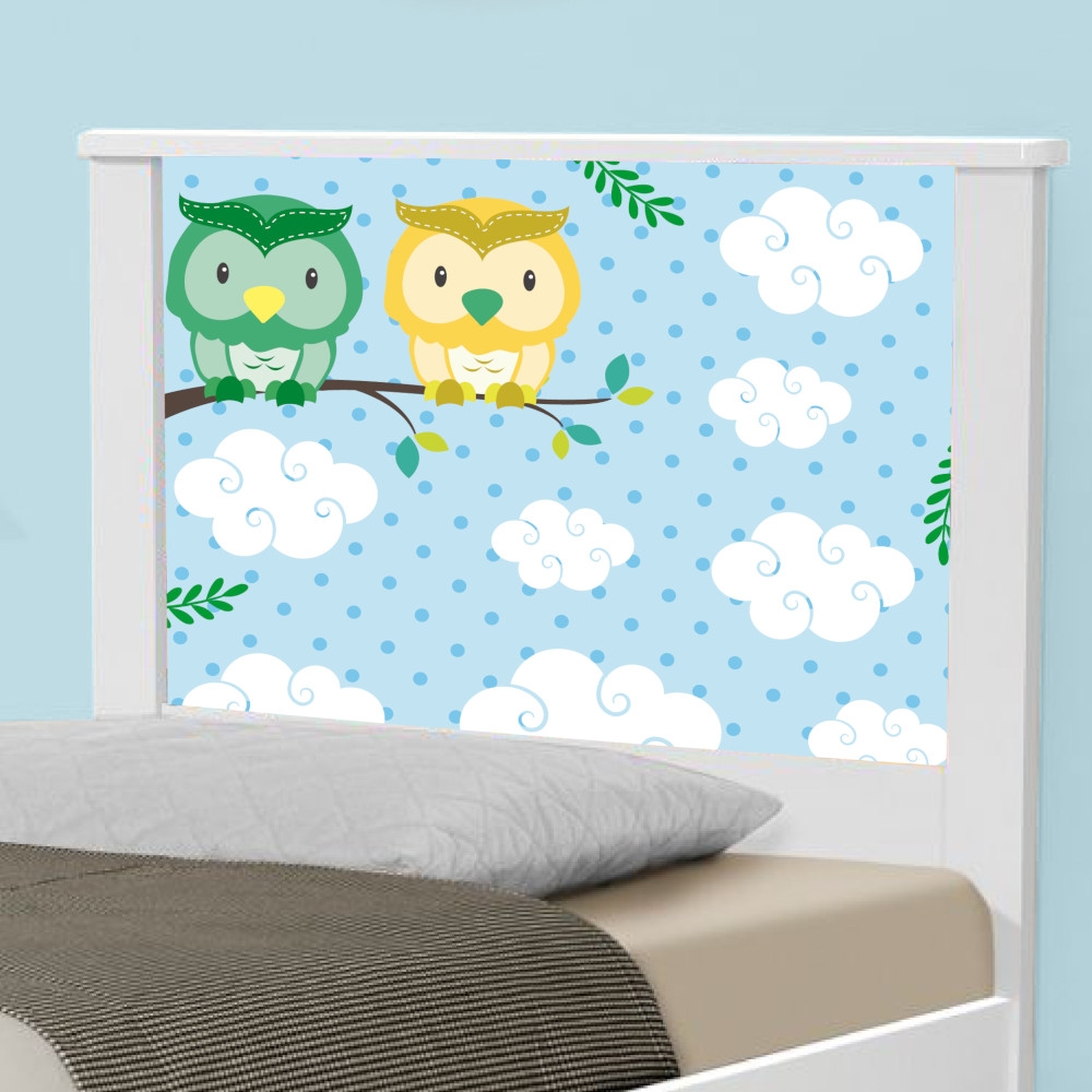Cama Solteiro Corujinhas com Colchão